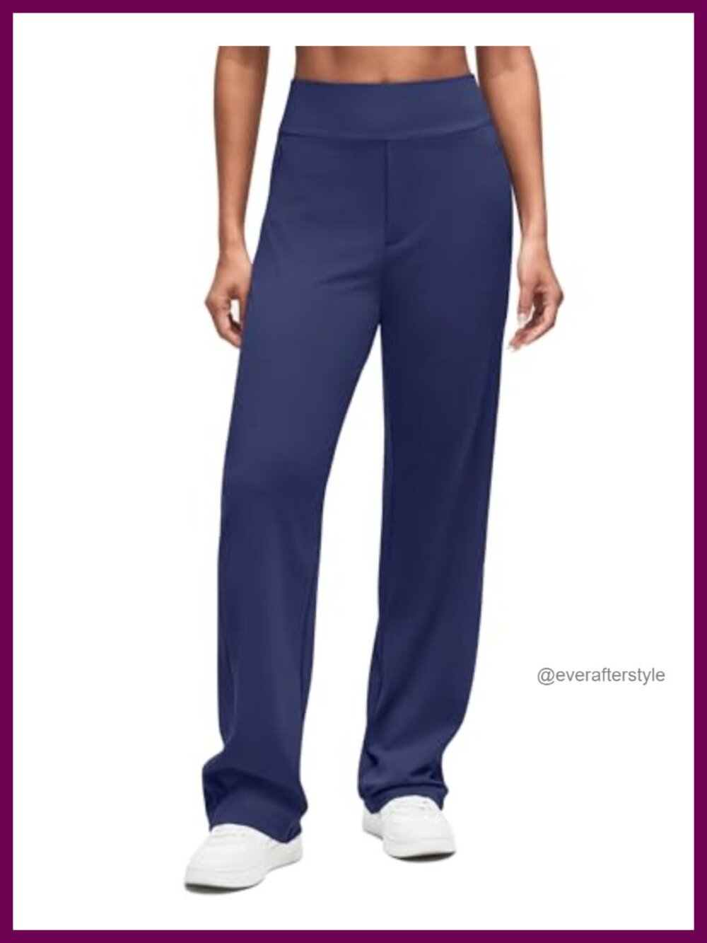 G4Free Dress Yoga Pants Hidden Zipper Pockets High Waist Straight Leg Work